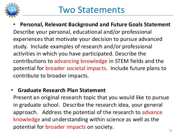 Nsf grfp research proposal example