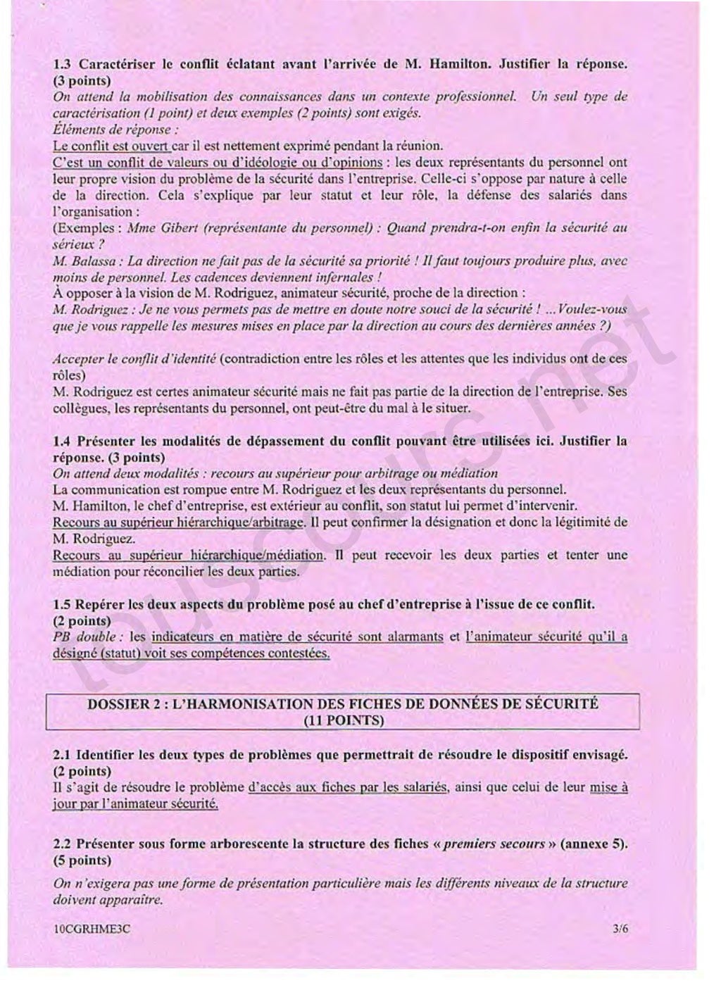étude De Cas Grh Avec Corrigé Pdf Gratuit