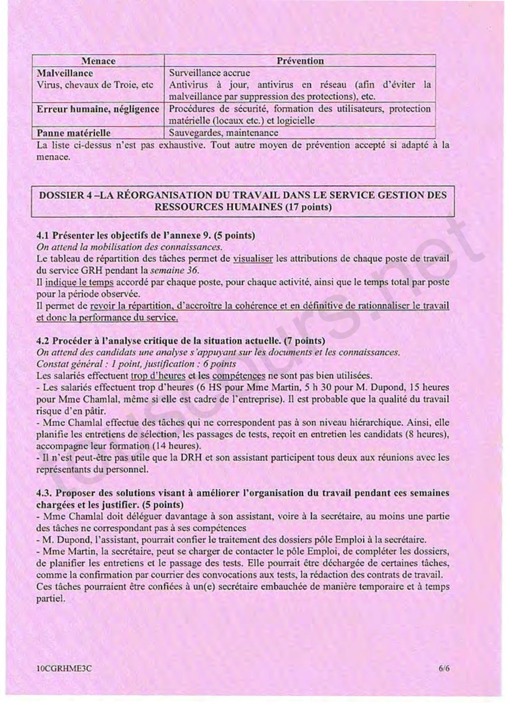étude De Cas Grh Avec Corrigé Pdf Gratuit