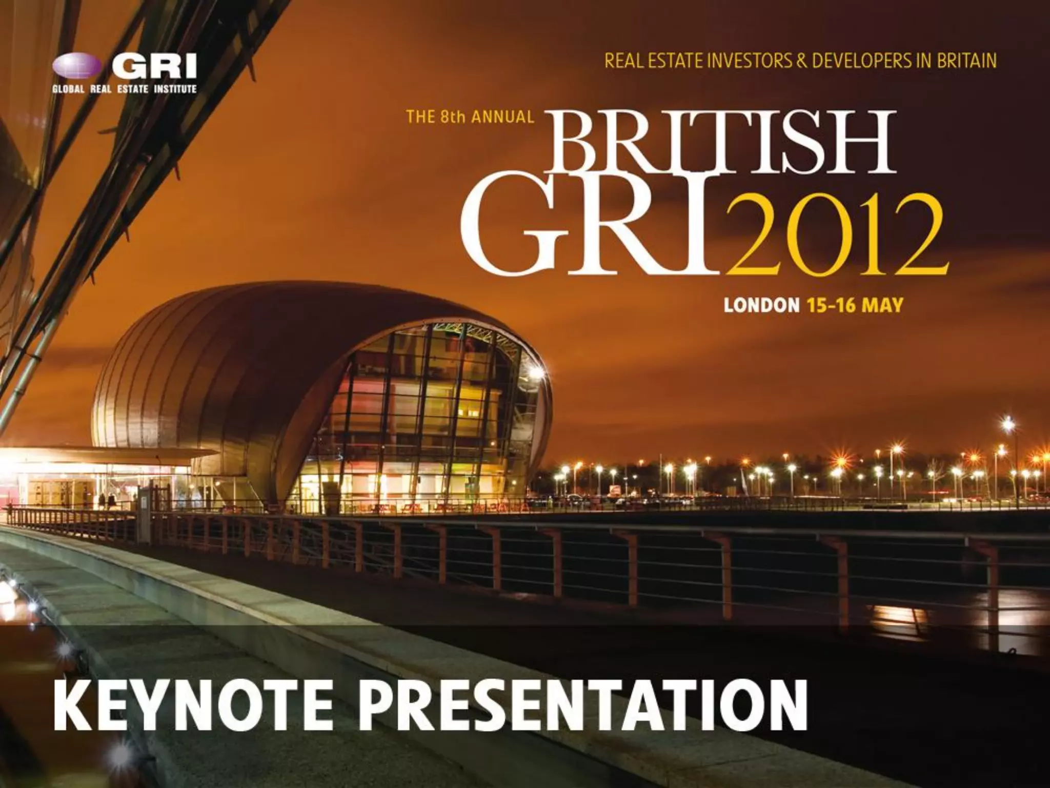 British GRI 2012 - Keynote Presentation | PDF | Europe Travel | Travel ...