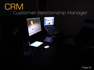 Customer Relationship Manager
CRM
Page 24
 