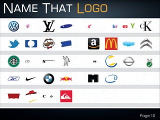 Name That Logo
Page 10
 