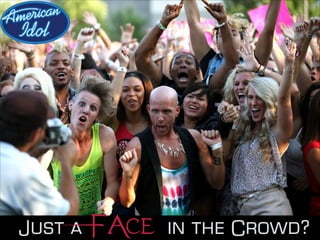 Just a Face in the Crowd?
 