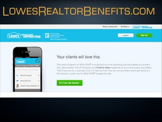 LowesRealtorBenefits.com
 