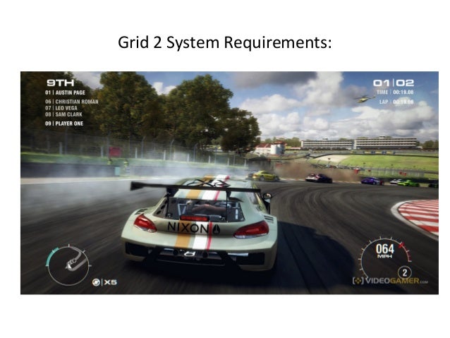 Grid 2 System Requirements