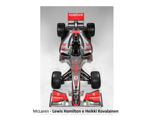 McLaren -  Lewis Hamilton e Heikki Kovalainen 