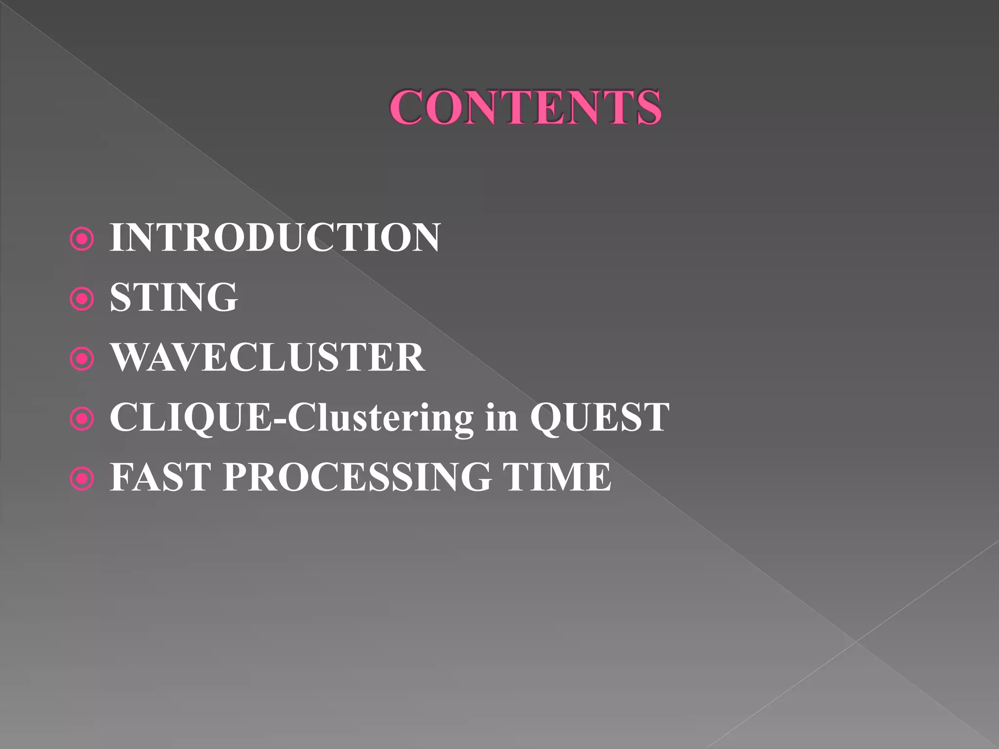 Grid based method & model based clustering method | PPTX | Physics ...