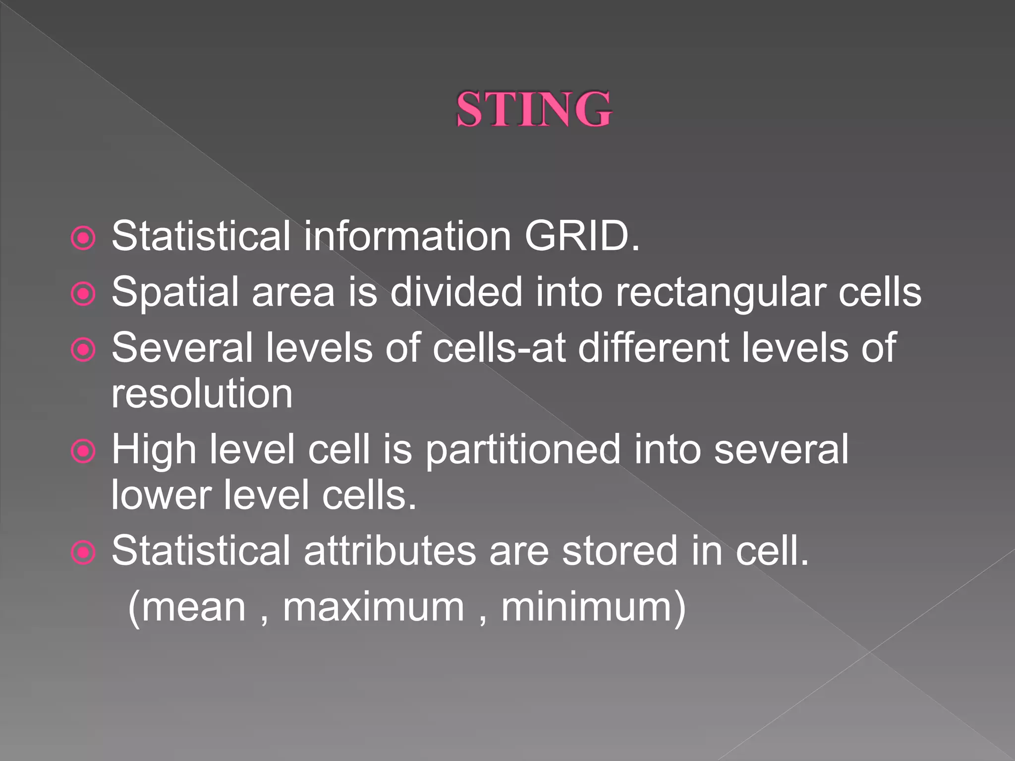 Grid based method & model based clustering method | PPTX | Physics ... image.