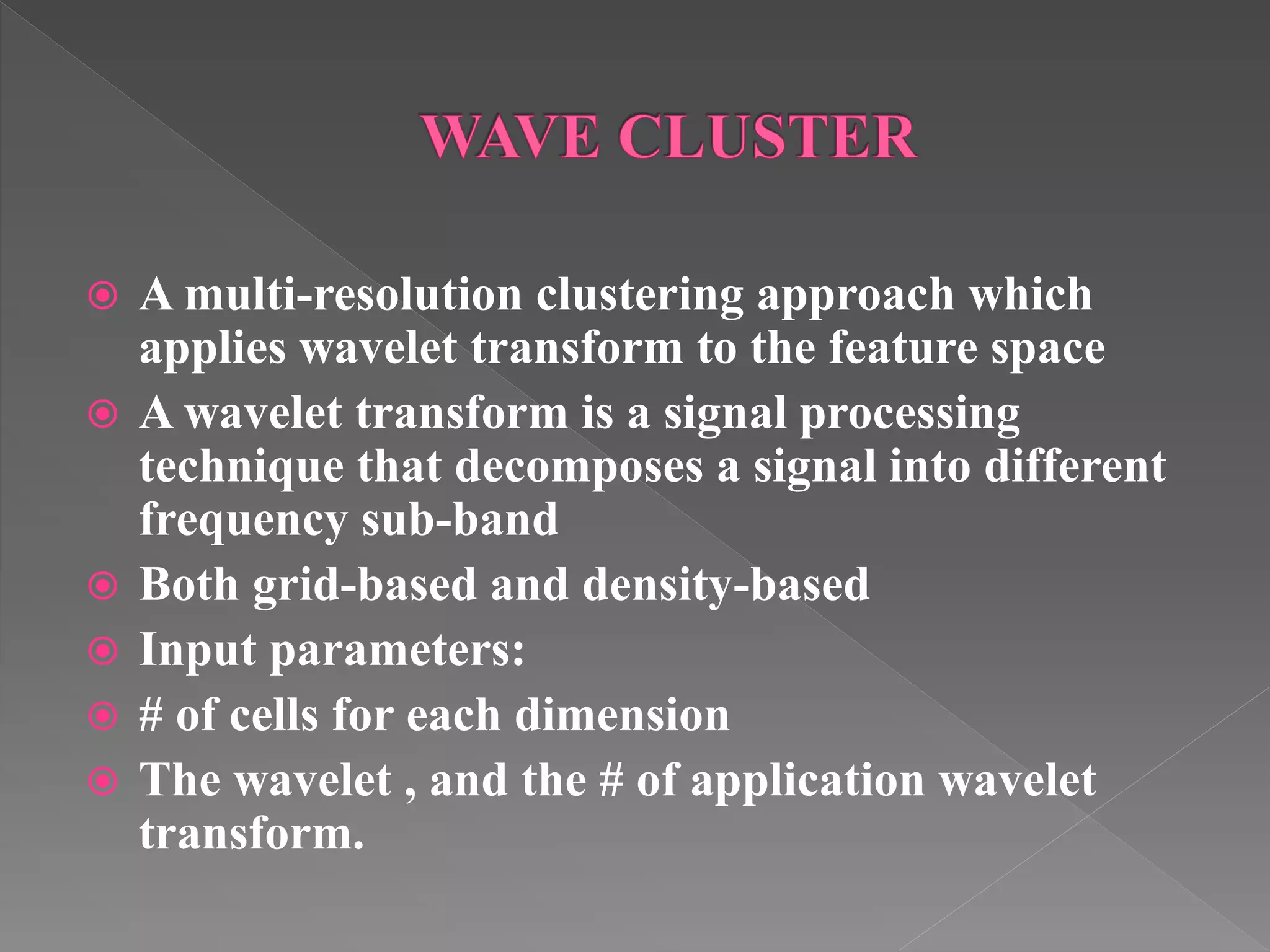 Grid based method & model based clustering method | PPTX | Physics ... image.
