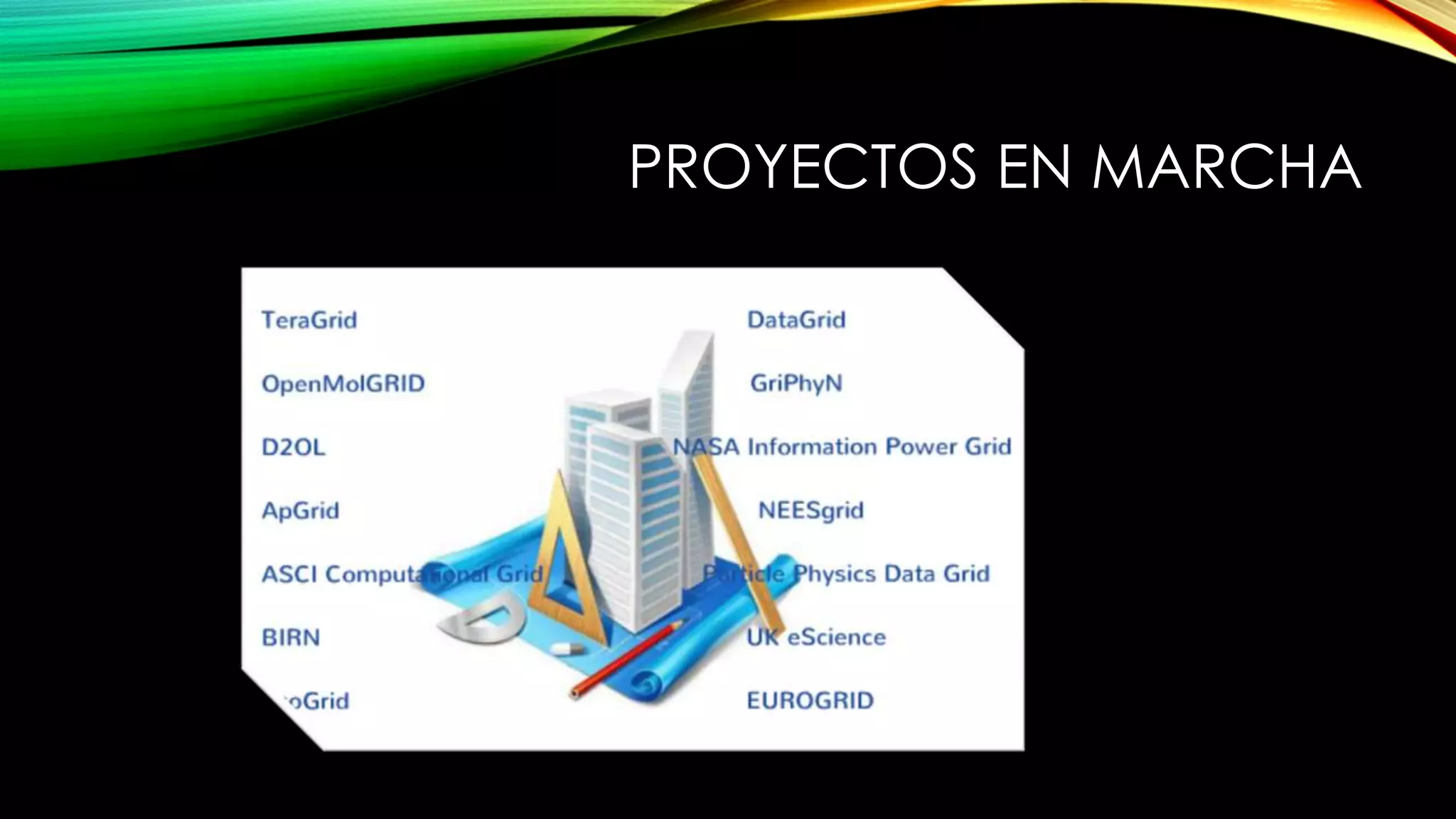 PROYECTOS EN MARCHA
 