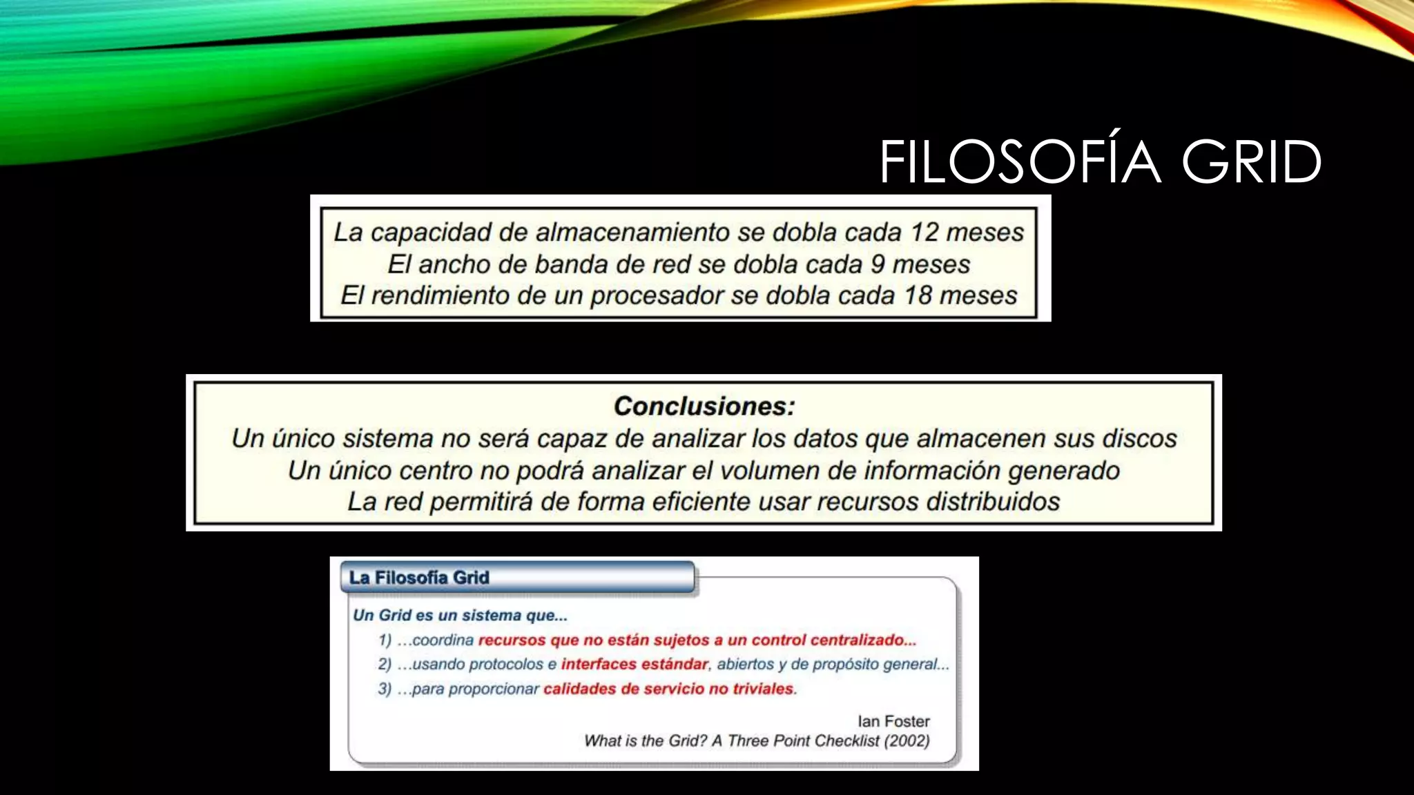 FILOSOFÍA GRID
 