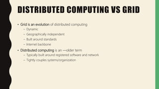 Grid computing | PPT