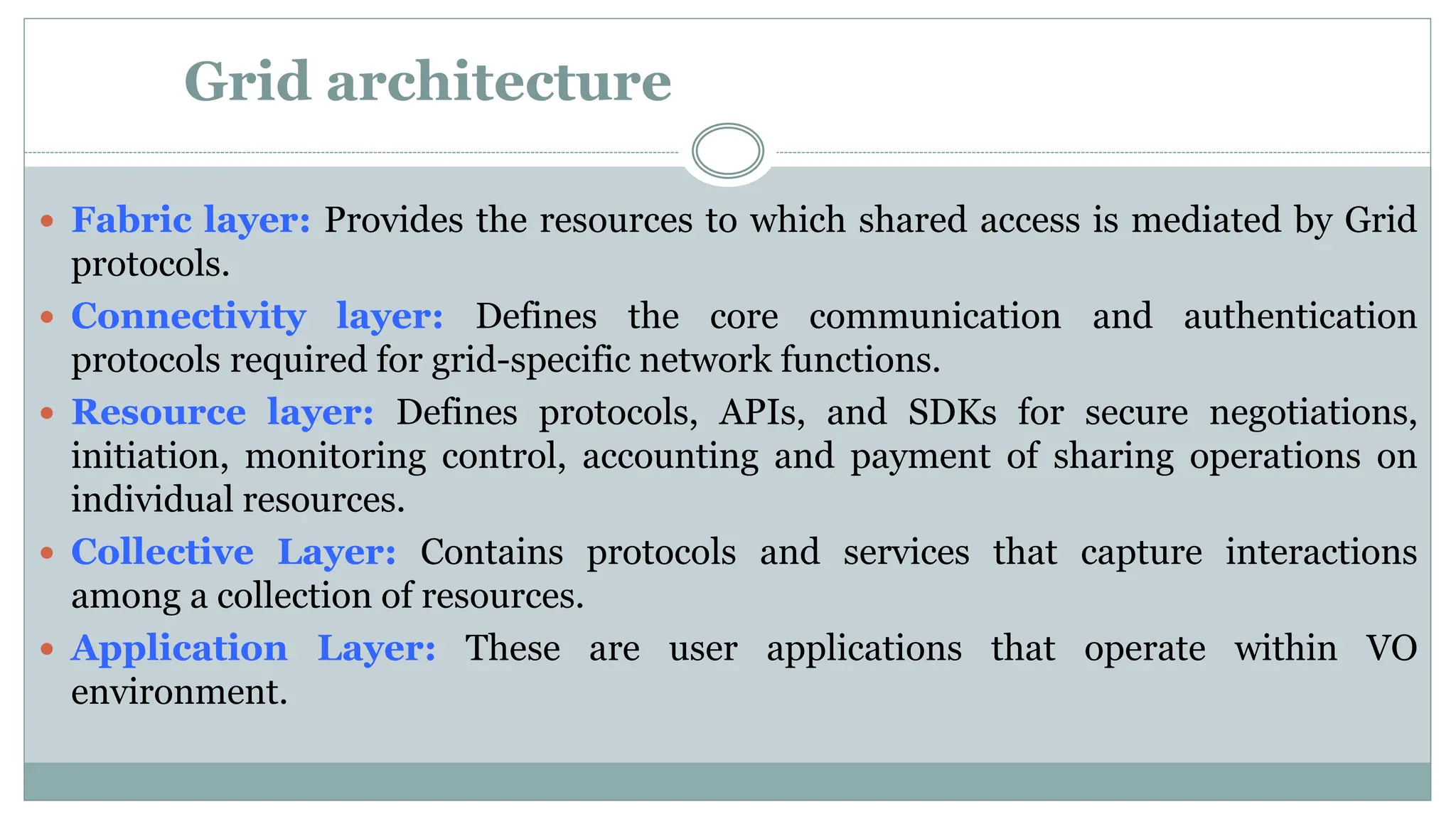 Grid Computing and it's applications.PPTX