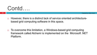 Grid computing by ahlam ansari | PPT