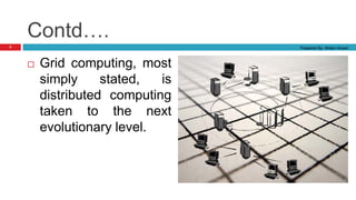 Grid computing by ahlam ansari | PPT
