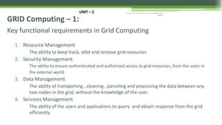 Grid computing notes | PDF