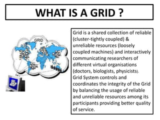 Grid computing ppt | PPT