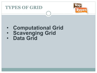 Grid computing | PPTX