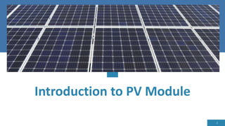 Grid connected pv solar power plant