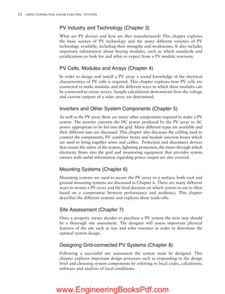 Grid Connected Solar Electric Systems The Earthscan Expert Handbook for ...