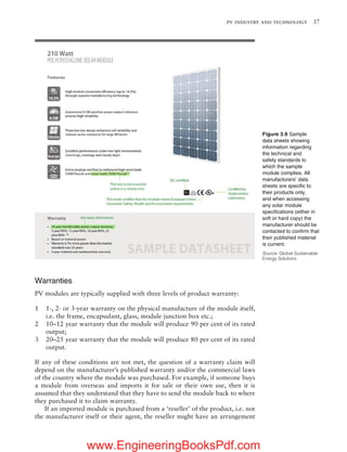 Grid Connected Solar Electric Systems The Earthscan Expert Handbook for ...
