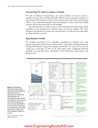 Grid Connected Solar Electric Systems The Earthscan Expert Handbook for ...