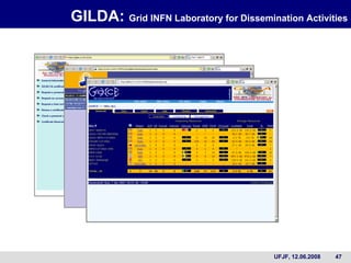 GILDA:  Grid INFN Laboratory for Dissemination Activities 