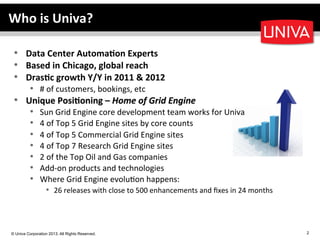 Grid Engine State of the Union | PDF