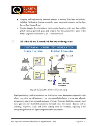 Grid Impacts And Solutions Of Renewables At High Penetration Levels | PDF