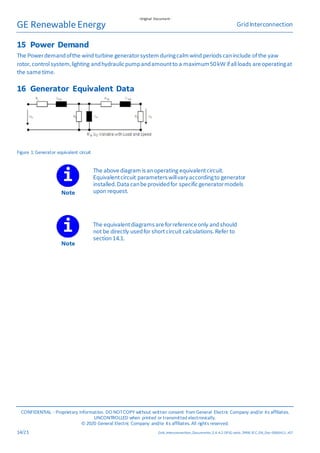 Technical Documentation on Grid Interconnection for GE 3MW Wind Turbine ...