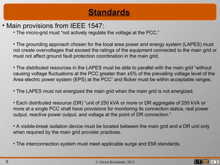 Microgrids Interconnections PPT Reference | PPT