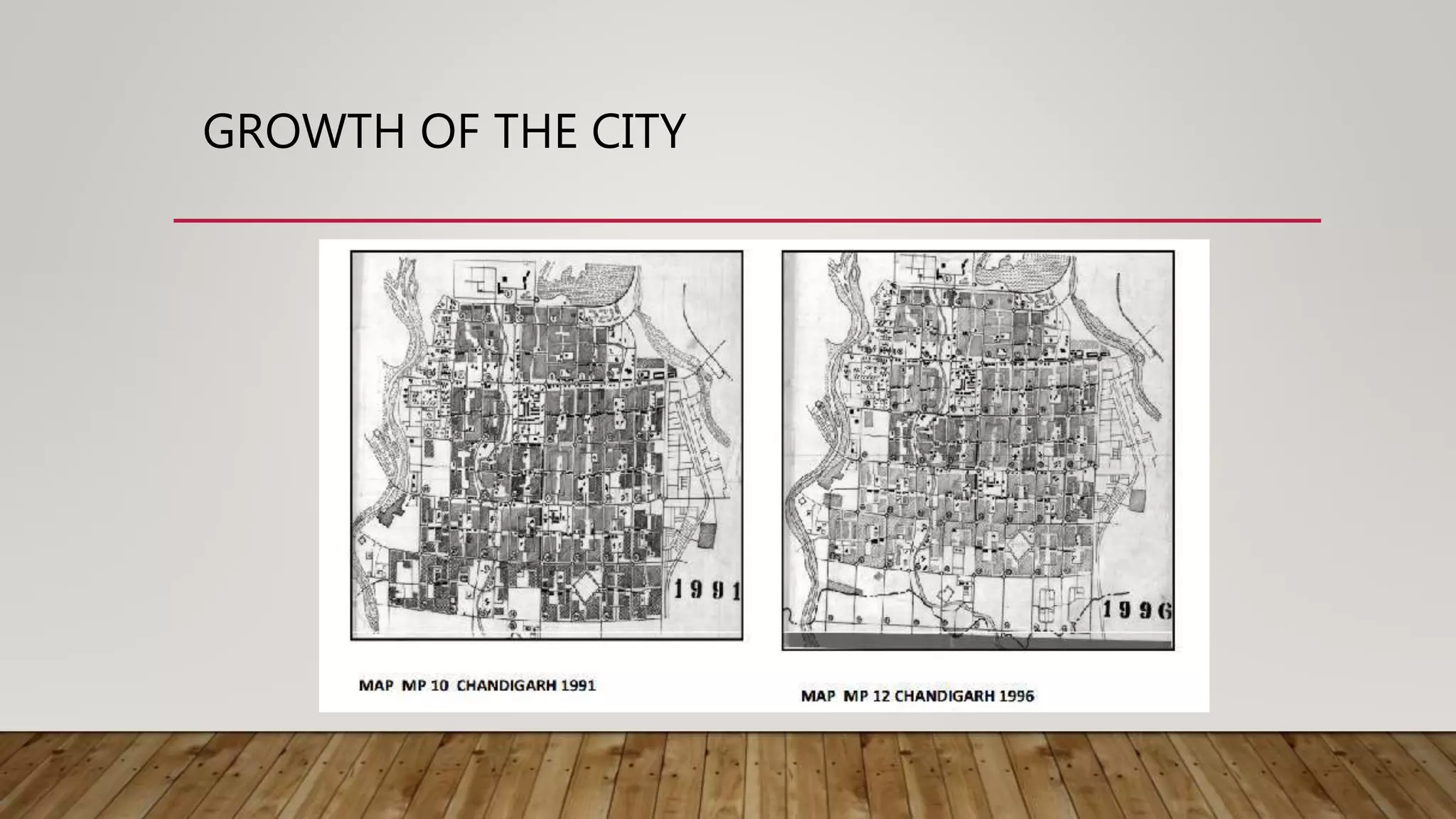 GROWTH OF THE CITY
 