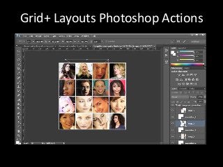 Grid+ Layouts Photoshop Actions
 