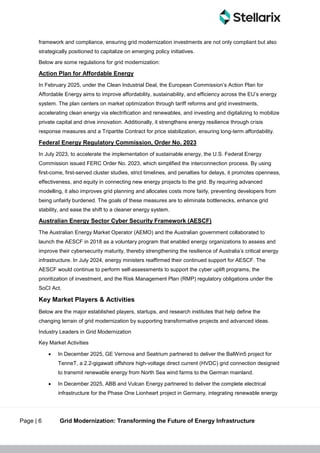 Grid Modernization: Transforming the Future of Energy Infrastructure | PDF