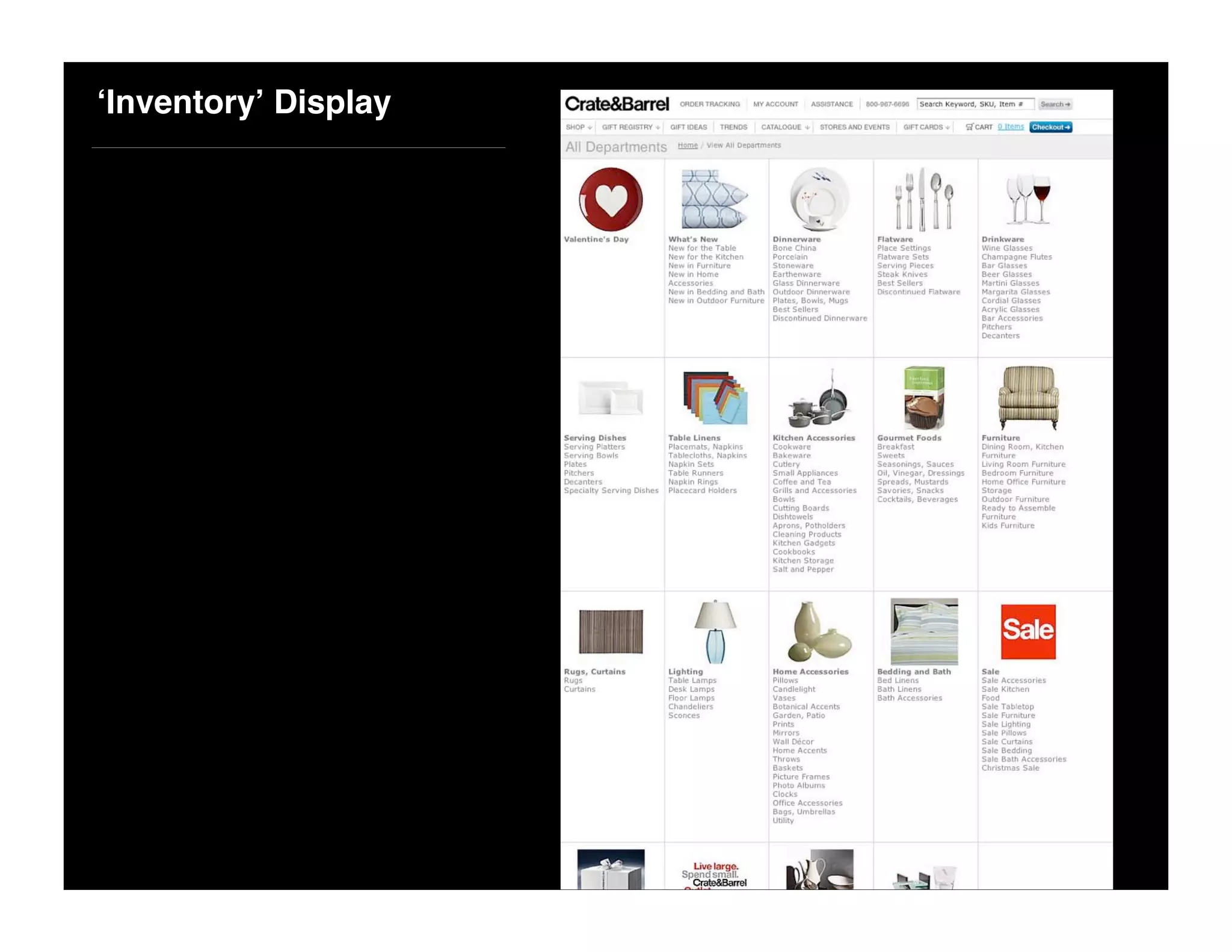 !Inventory" Display
 