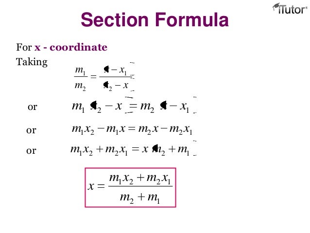 Geometry (Grid & section formula)