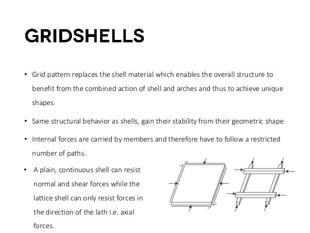 Gridshell structure details picture