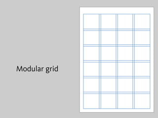 Modular grid
 