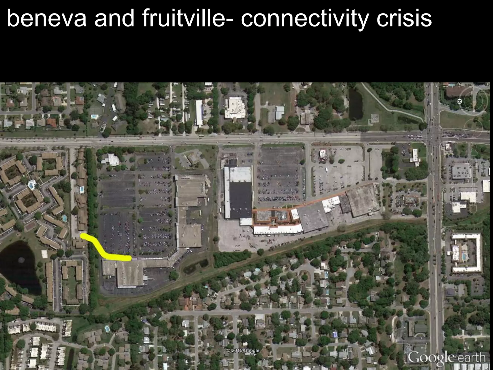 beneva and fruitville- connectivity crisis
 