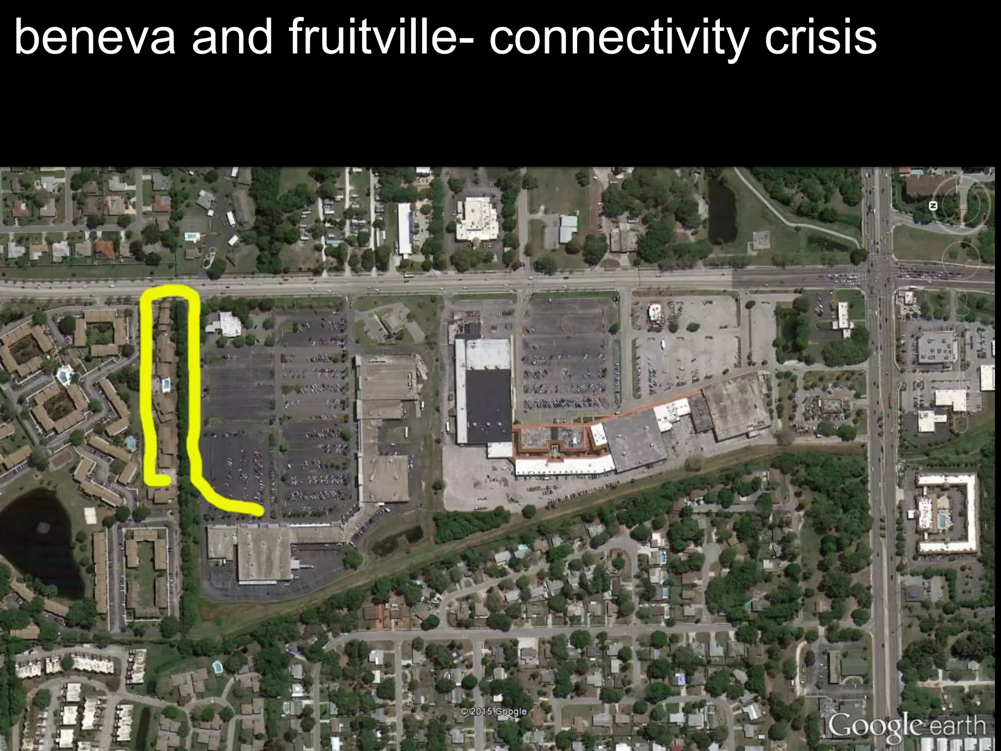 beneva and fruitville- connectivity crisis
 