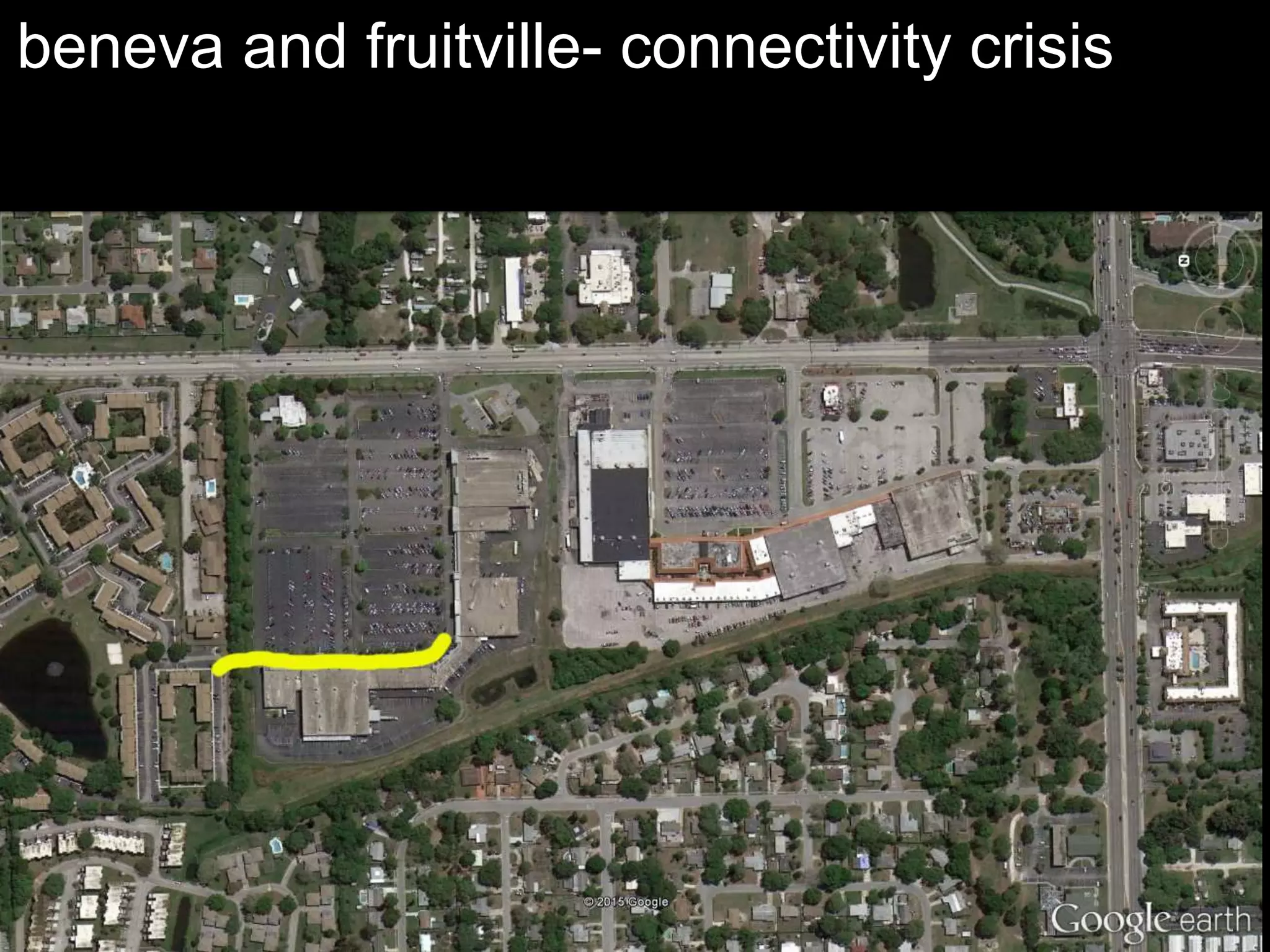 beneva and fruitville- connectivity crisis
 