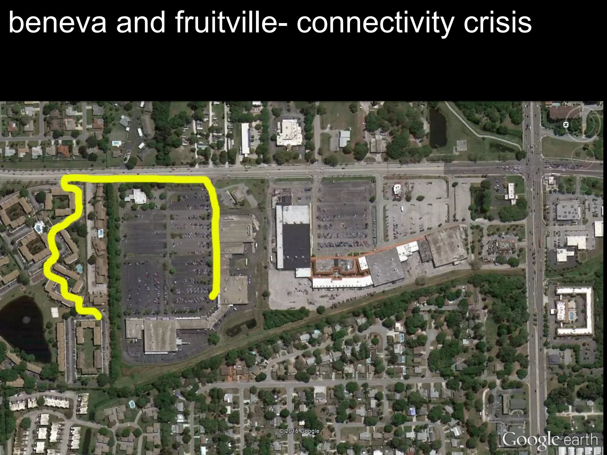 beneva and fruitville- connectivity crisis
 