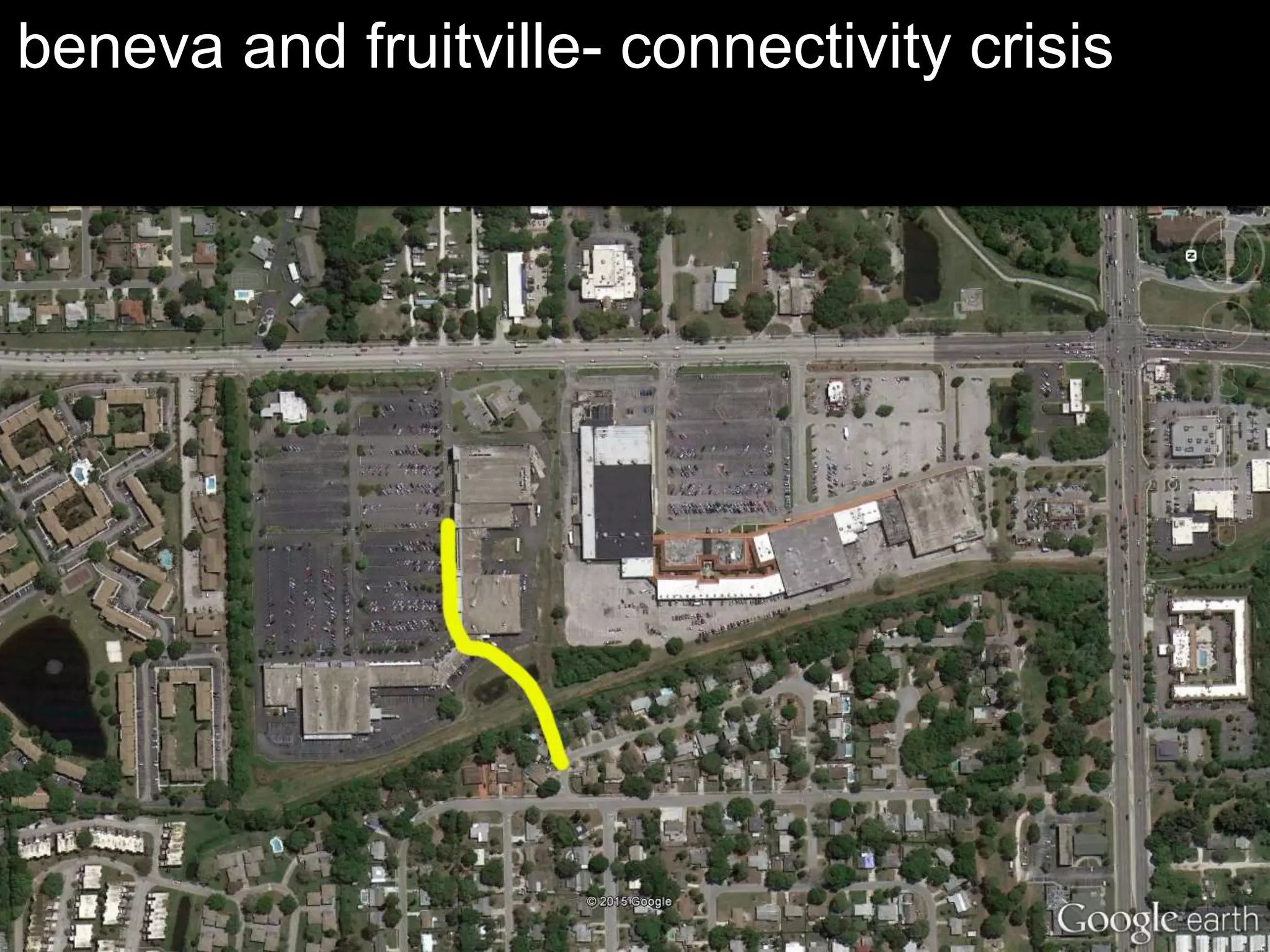 beneva and fruitville- connectivity crisis
 