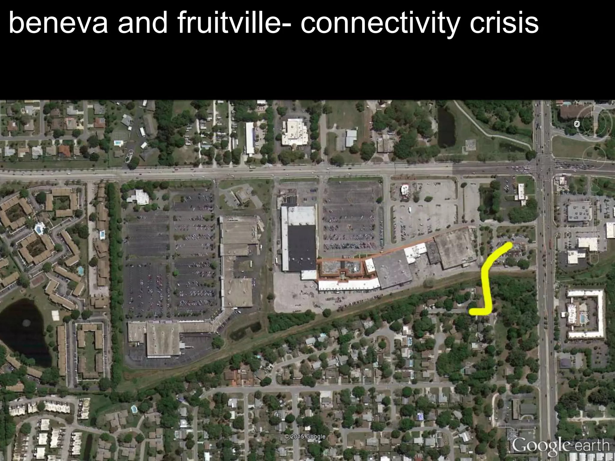 beneva and fruitville- connectivity crisis
 