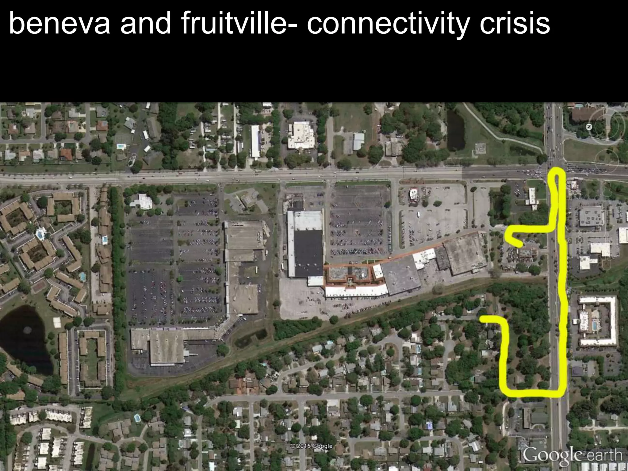 beneva and fruitville- connectivity crisis
 