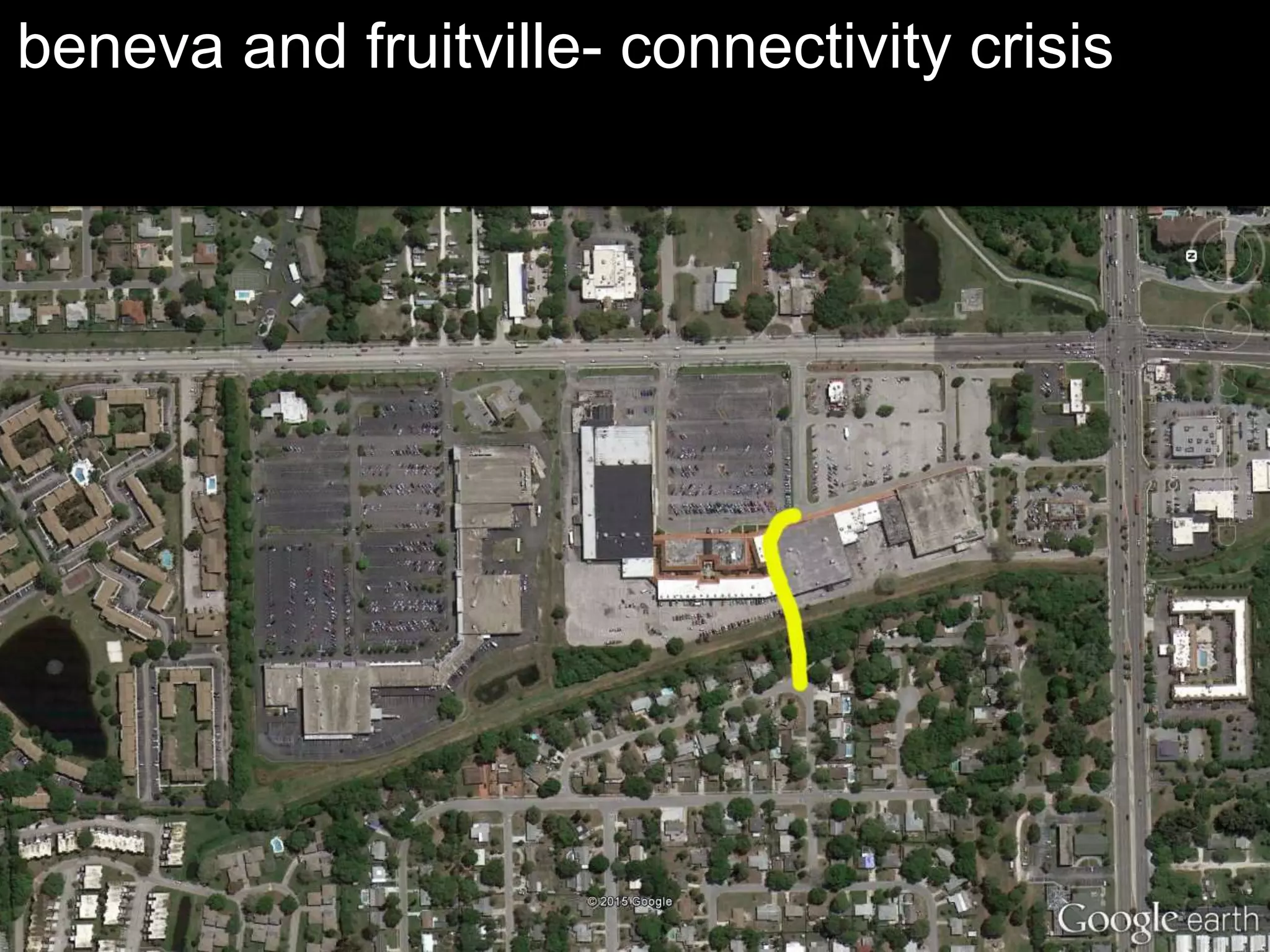 beneva and fruitville- connectivity crisis
 