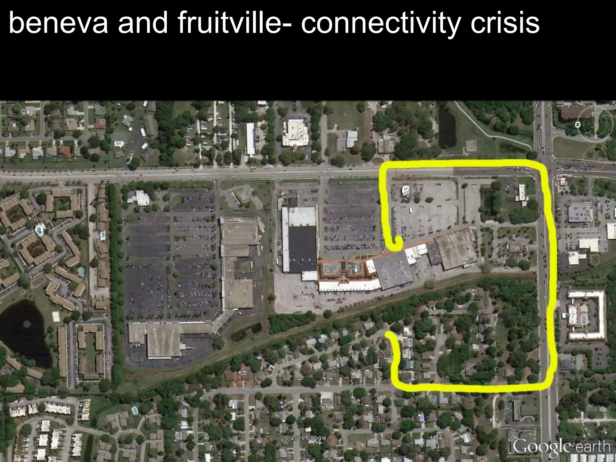 beneva and fruitville- connectivity crisis
 