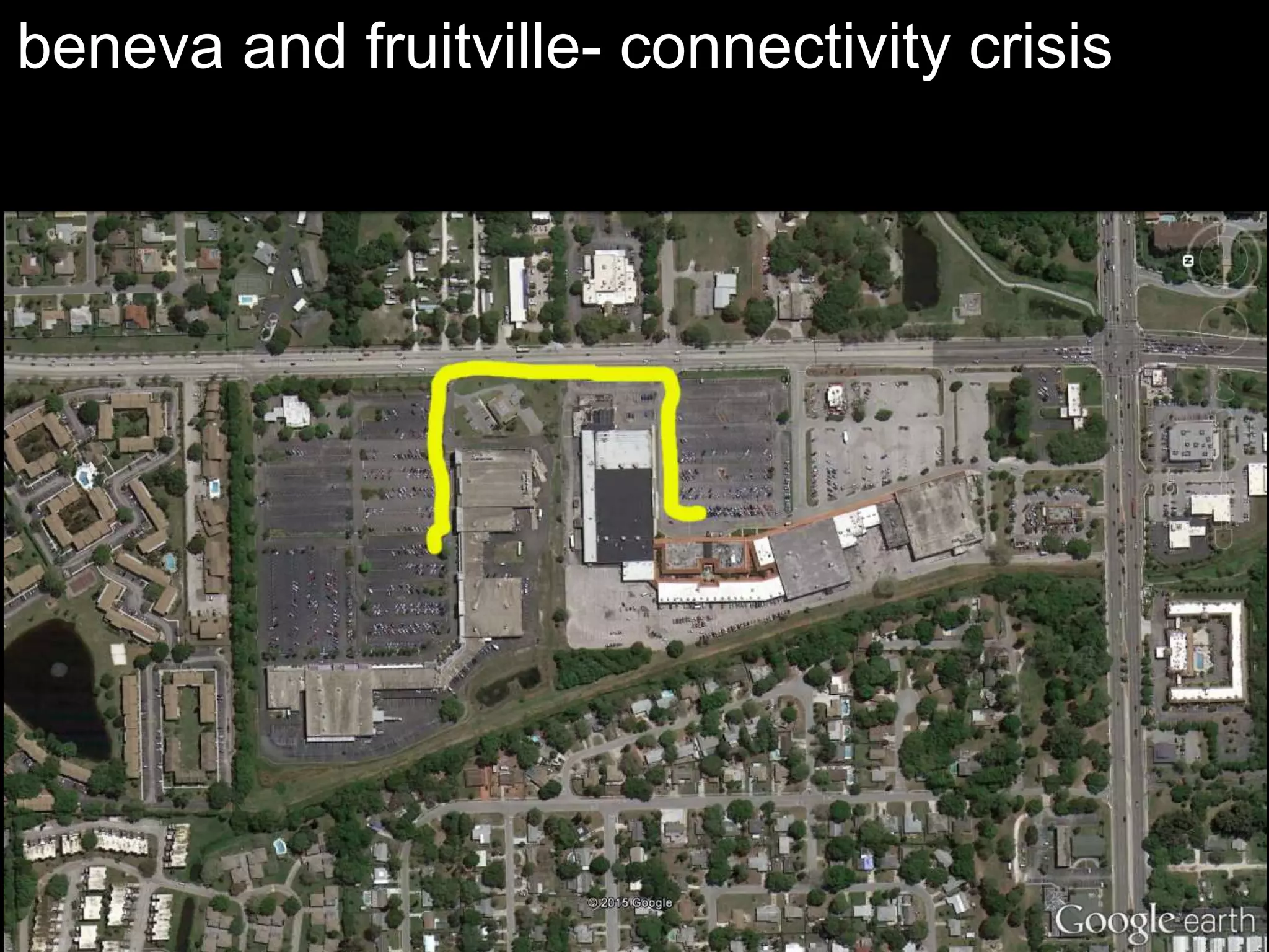 beneva and fruitville- connectivity crisis
 