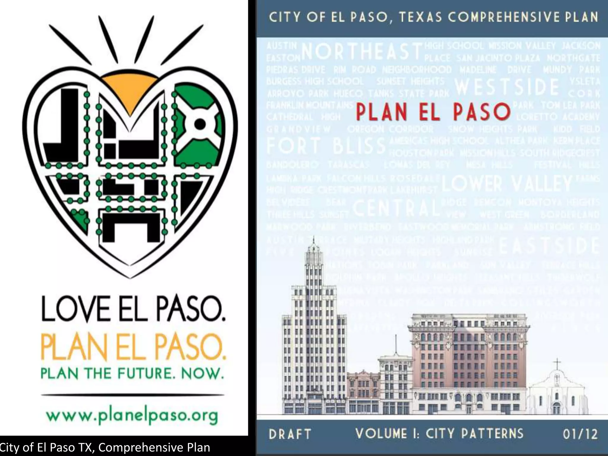 City of El Paso TX, Comprehensive Plan
 