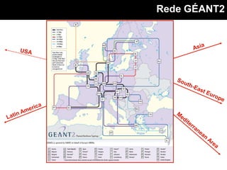 Adequado para HTCWeb X GridNo Grid, computadoressãocapazes de compartilharpodercomputacional e recursoscomoarmazenamentoem discoe base de dados.